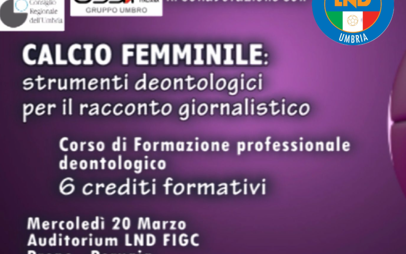 Calcio femminile, deontologia e narrazione