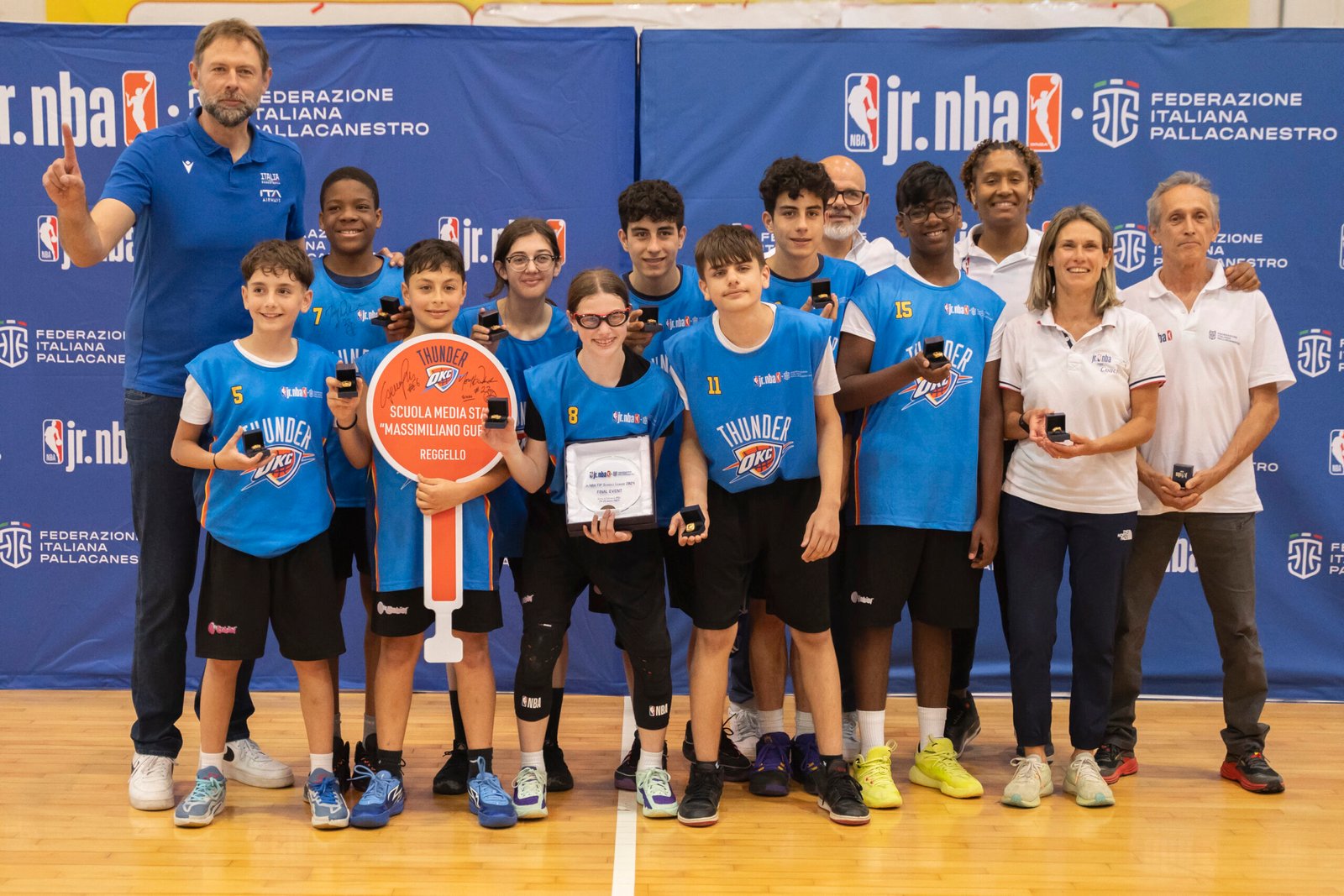 I Thunder di Reggello vincono la Jr. NBA-FIP Schools League