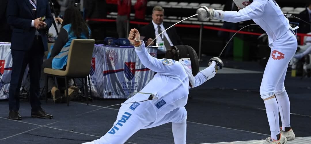 Brava Ludovica! Argento per la folignate Costantini agli Europei di spada U17 in Turchia.
