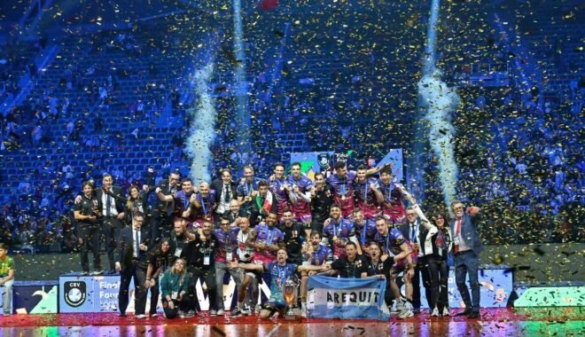 Volley. Champions League. Finale al cardiopalma a Lodz, sconfitto l’Aluron 3-2: l’Europa si inchina alla Sir!