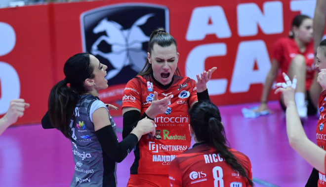 Volley. Bartoccini MC-Restauri perde a Conegliano. Ora i play-off Challenge
