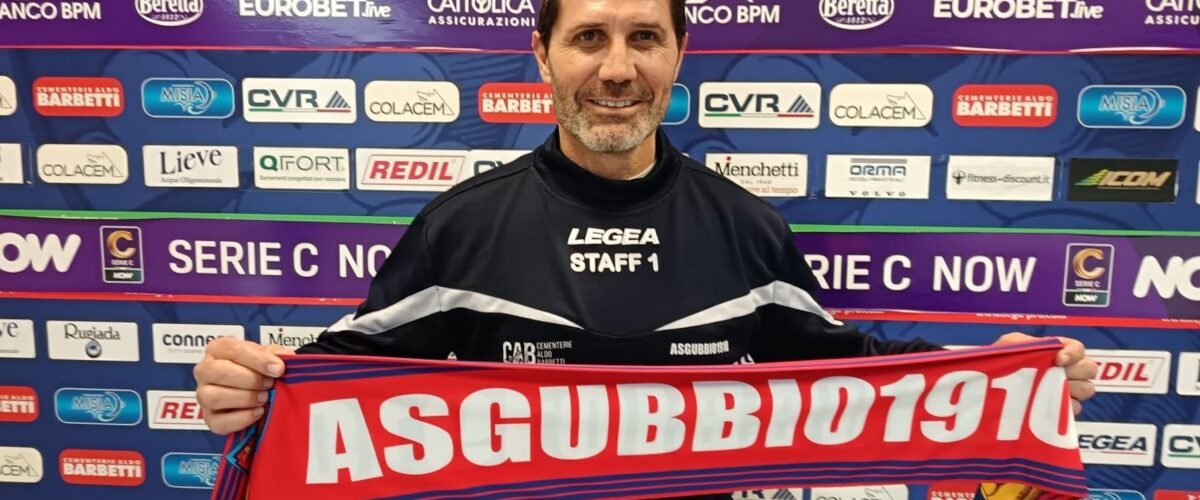 Serie C. Gaetano Fontana, nuovo allenatore del Gubbio: «Come al primo giorno di scuola»
