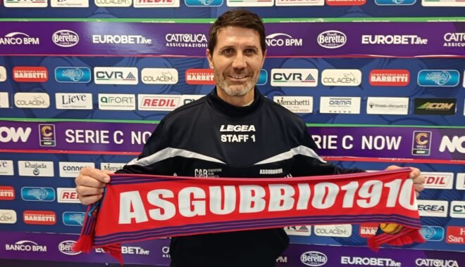 Serie C. Gaetano Fontana, nuovo allenatore del Gubbio: «Come al primo giorno di scuola»
