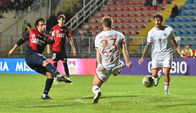 Serie C. Goal al 94′ di Fossati. Il Gubbio torna a vincere e mister Taurino salva la panchina