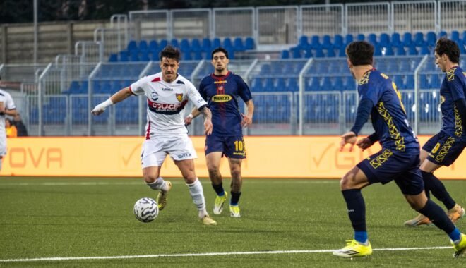 Il Gubbio sbanca Guidonia: un gol-gioiello di Ghirardello regala i tre punti