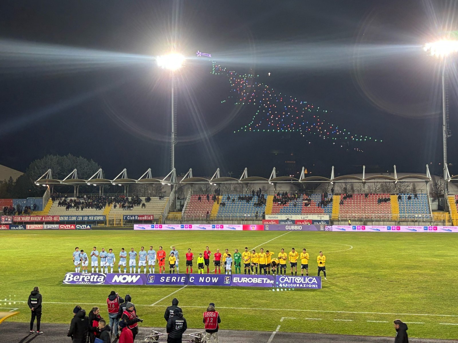 Serie C. Il Gubbio riprende la Spal nella prima gara di mister Fontana: 1-1
