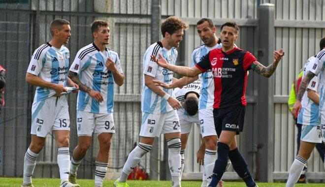Serie C, Gubbio: nulla da fare contro l’Entella capolista. Al “Barbetti” passano i liguri 2-0