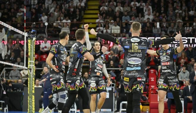 La Sir batte 3-1 Modena e consolida la vetta