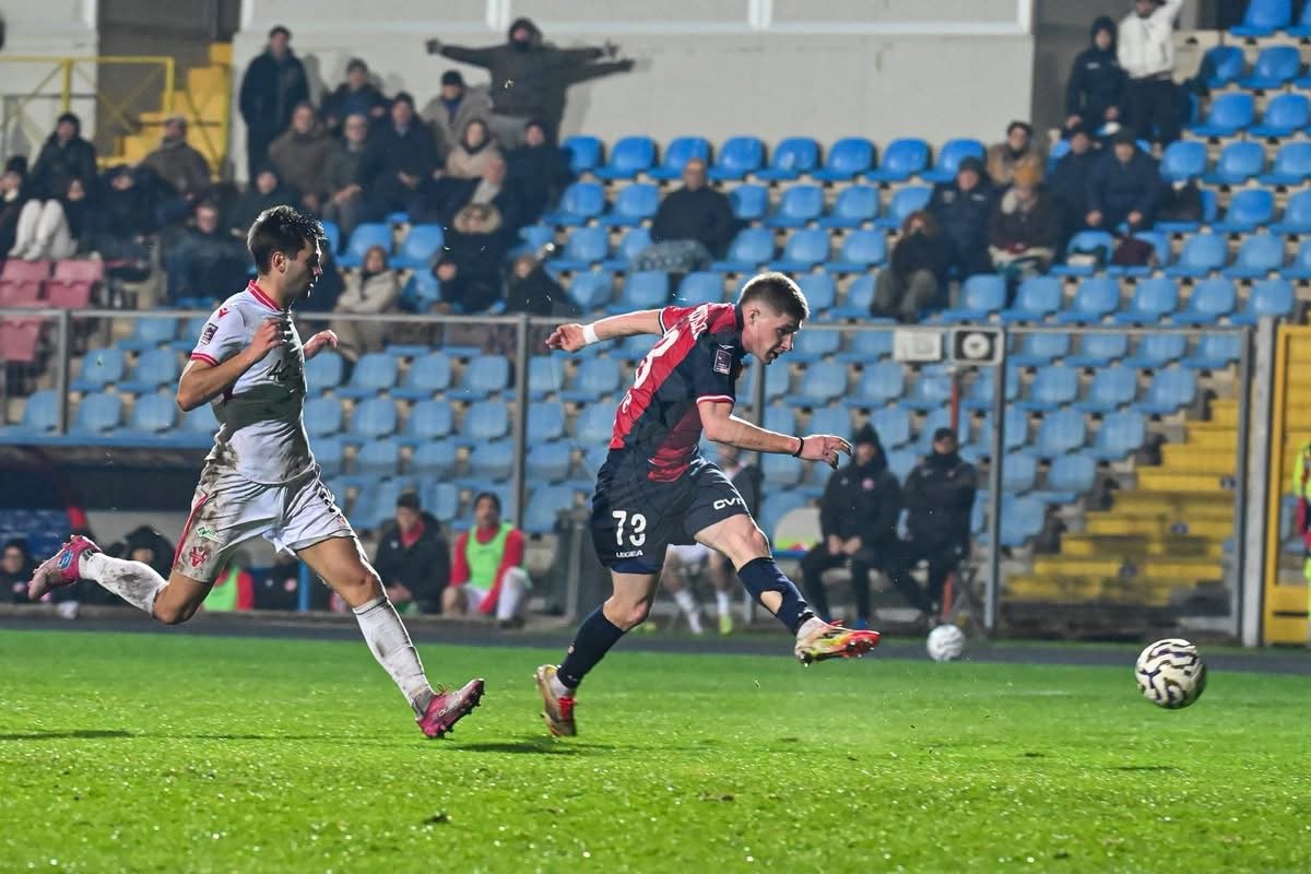 Serie C: Ghirardello al fotofinish lancia il Gubbio in zona playoff