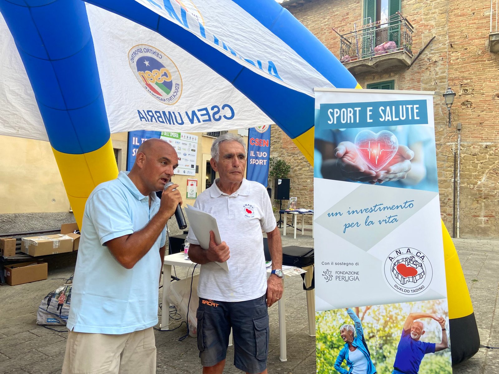ll Giro dell’Umbria a Ripa: il Ciclismo nelle vene e l’Anac nel cuore