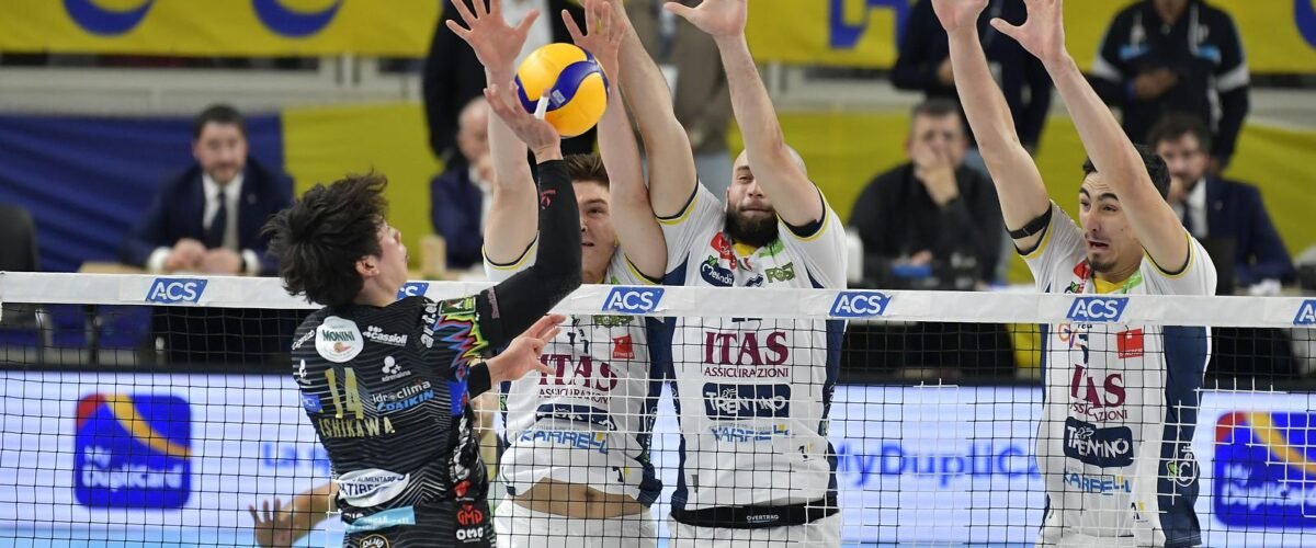 Altro stop per la Sir, alla BTS Arena vince Trento (3-0)