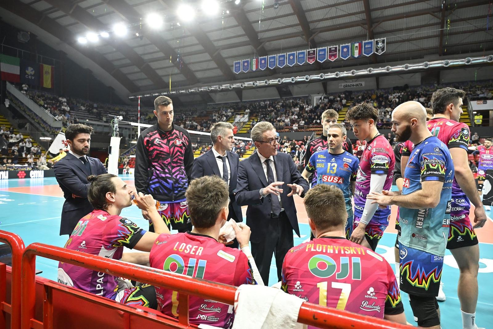 Vittoria e Play Off assicurati per la Sir Susa Scai Perugia: 3-1 in Champions League contro Las Palmas