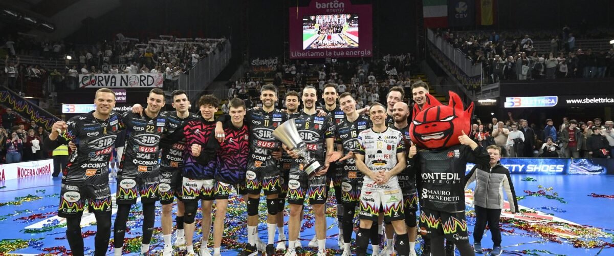 Lo spavento iniziale non ferma la Sir, Monza battuta per 3-1
