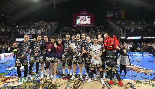 Lo spavento iniziale non ferma la Sir, Monza battuta per 3-1
