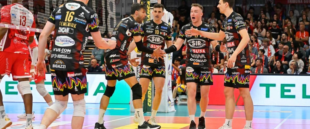 La Sir può esultare, sarà di nuovo Champions: al PalaBanca i Block Devils vincono al tie-break