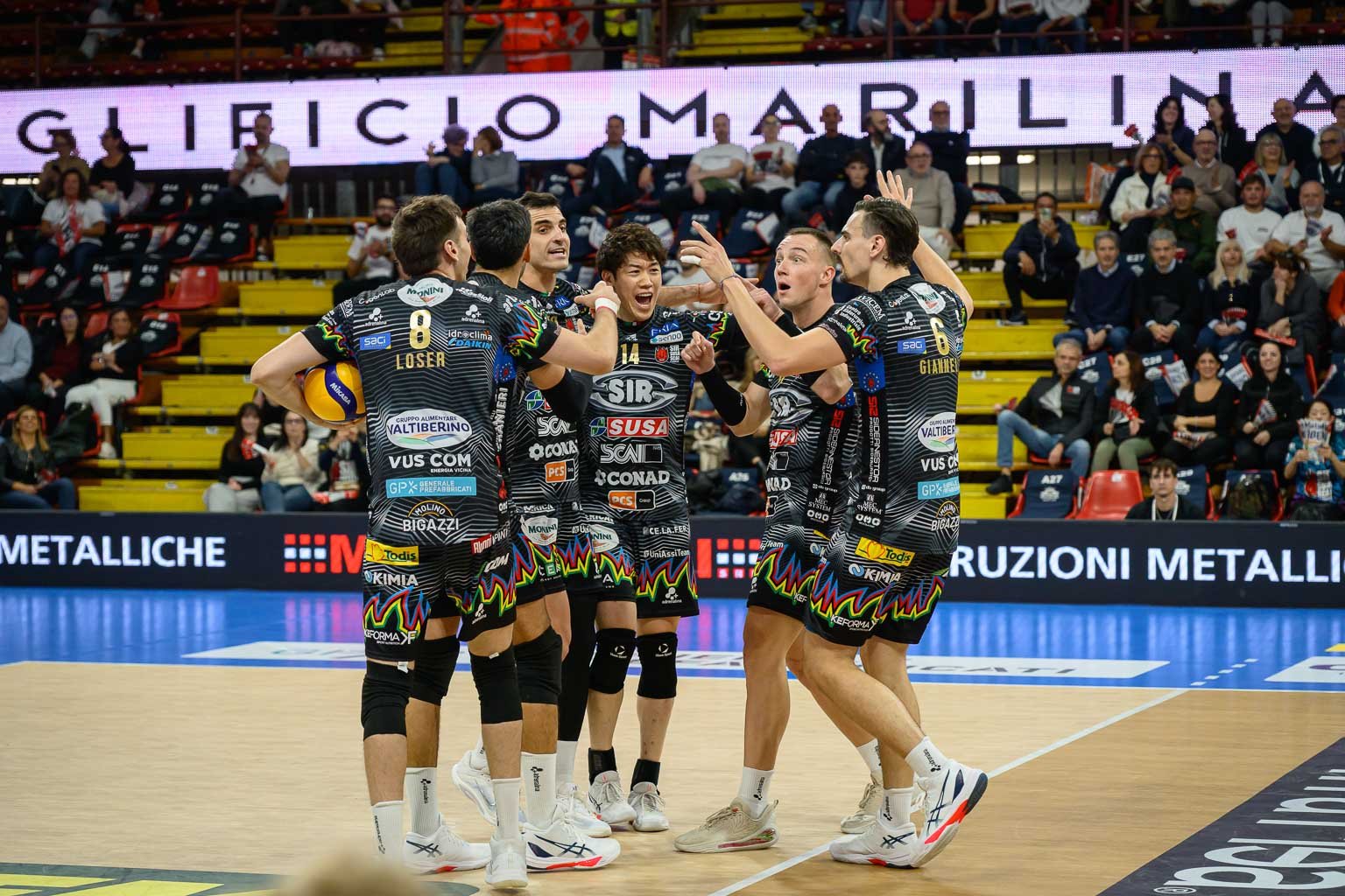 Volley. La Sir non si ferma più, i Block Devils annientano Padova (3-0)