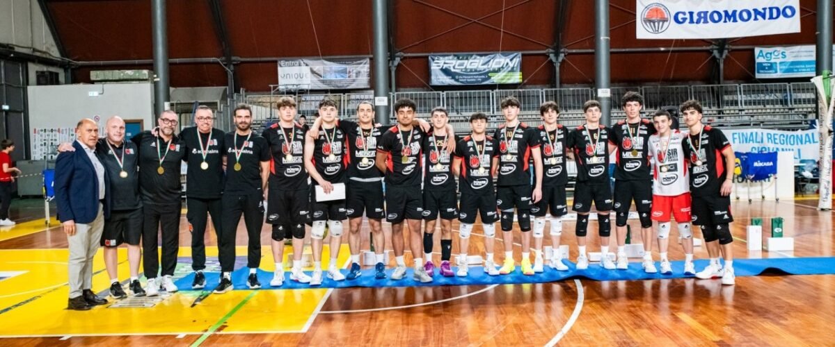 La Sir Mericat è Campione Regionale Under 19: dominio bianconero a Spoleto