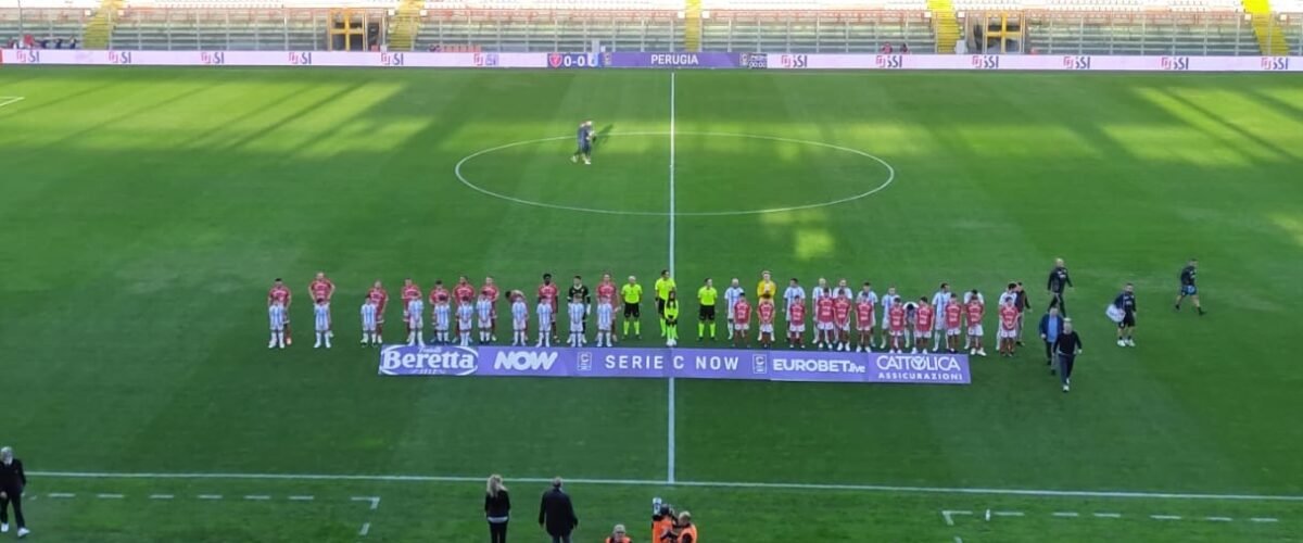 Perugia sfortunata con Entella. Sabato ad Ascoli per ripartire