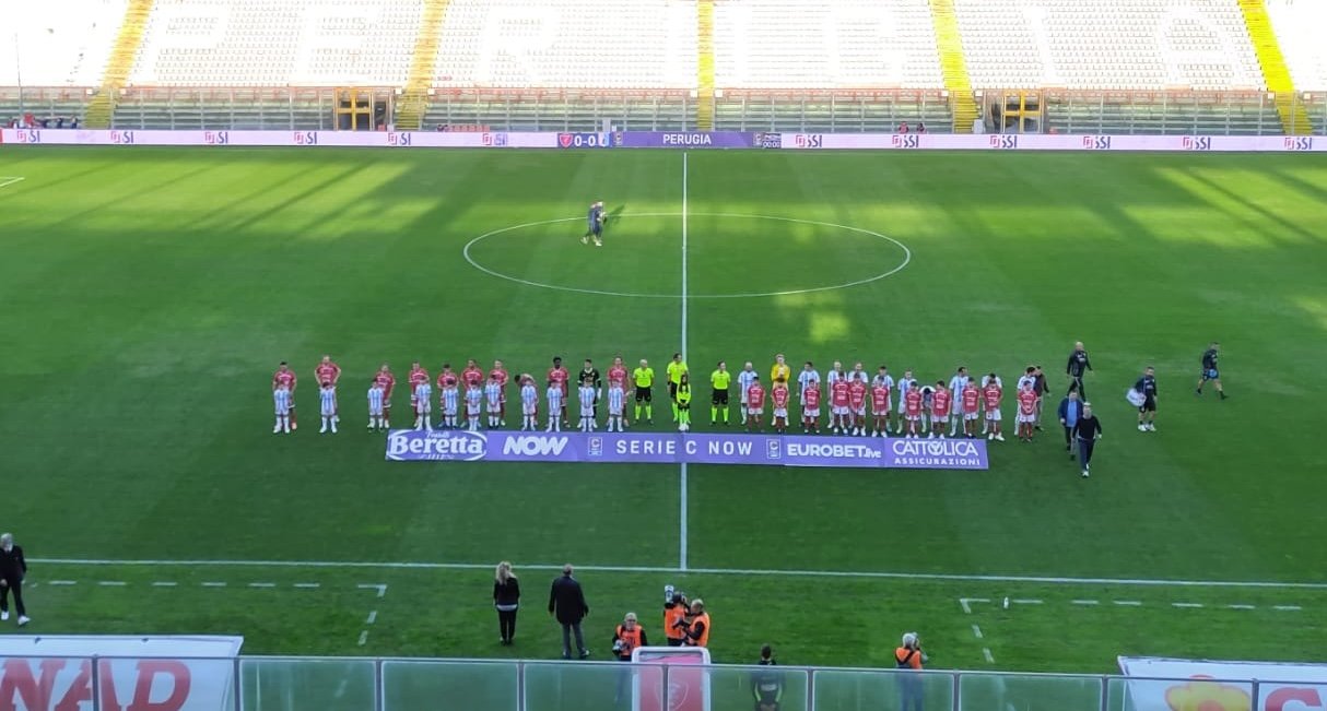 Perugia sfortunata con Entella. Sabato ad Ascoli per ripartire