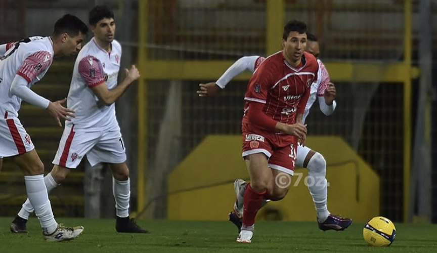 Serie C. Perugia-Vis Pesaro 0-1. Grifo in dieci, sconfitto al 95′