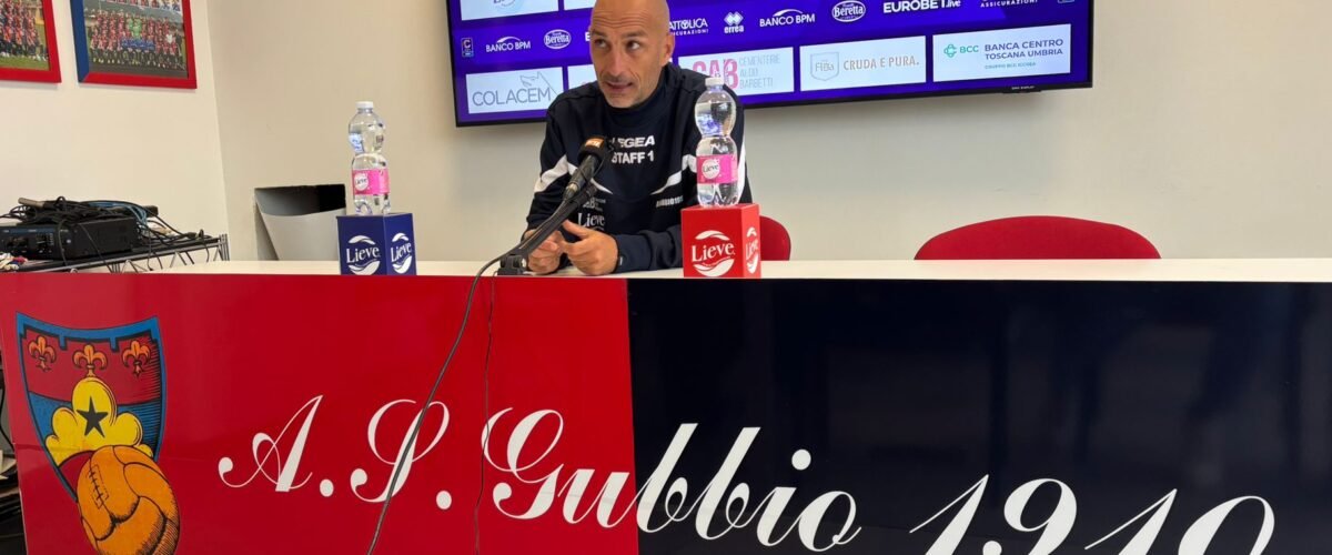 Gubbio Calcio. Taurino: «Ritrovare l’attenzione»