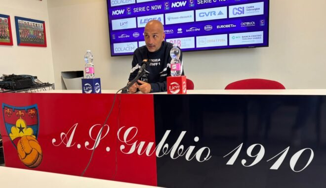 Gubbio Calcio. Taurino: «Ritrovare l’attenzione»