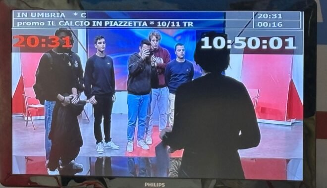 Umbria TV. Una mattinata in redazione
