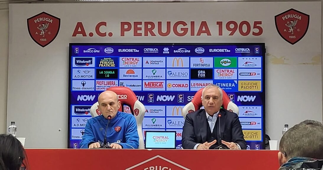 Serie C. Perugia, ennesimo ribaltone in panchina: via Zauli, arriva Cangelosi