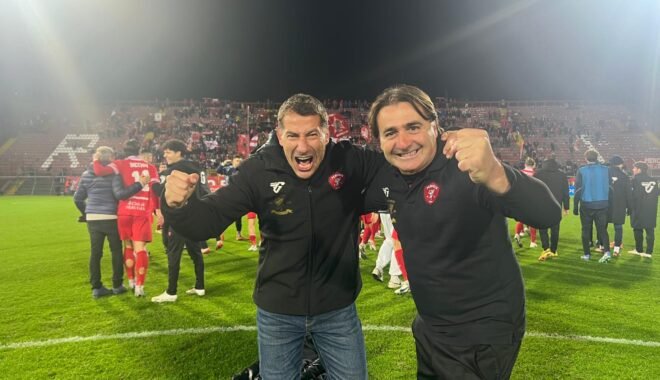 Serie C, il Perugia ha imparato il Tedesco: Vis Pesaro battuta in rimonta 2-1, zona-salvezza più vicina
