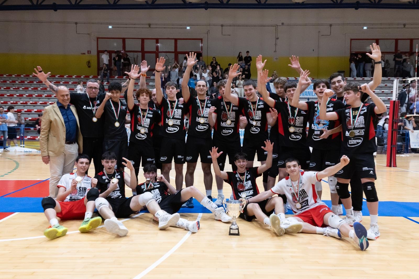 Doppio trionfo regionale per le giovanili Under 17 e Under 13 della Sir Perugia