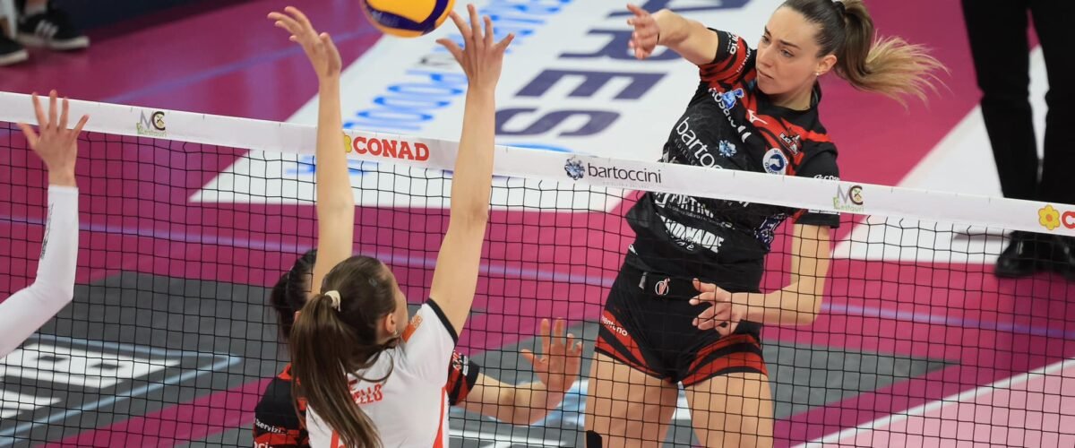 Volley. Play-off Challenge. Bartoccini MC-Restauri si afferma su Cuneo e aspetta l’avversario del prossimo turno