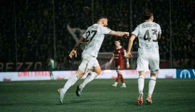 Serie C: Ternana cinica, Arezzo piegato 2-1. Bellucci applaude: «Concesso pochissimo alla prima della classe»