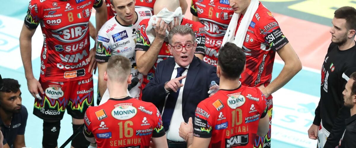 Sir Susa Vim Perugia-Cucine Lube Civitanova. Lorenzetti: «Partita delicata»