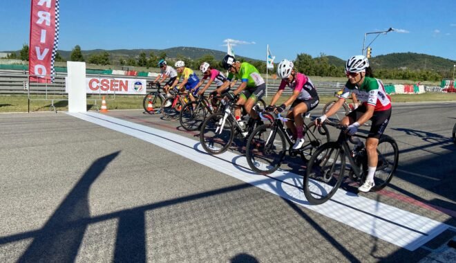 Giro dell’Umbria, Basile e Calgreti protagonisti nella prima tappa a Magione