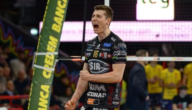Volley. Playoff scudetto. Sir Susa Vim cala il tris con Modena (3-1) e approda alle semifinali