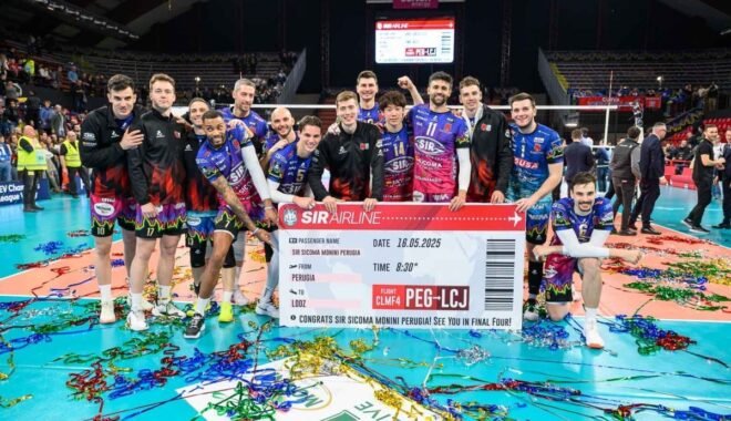 Volley. Champions League. La SIR Sicoma Monini stacca il biglietto per le Final Four
