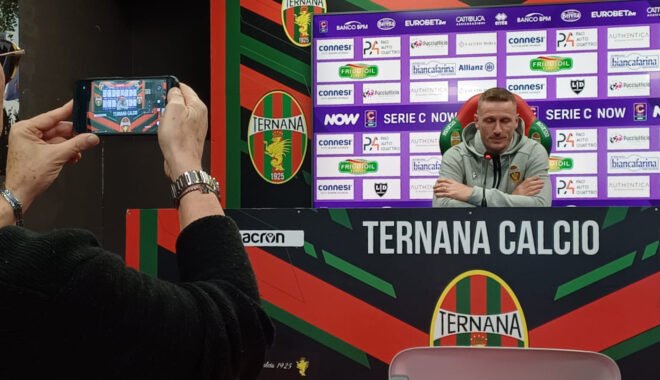 Serie C. Ternana Calcio. Abate: «Contro la Spal servirà il cuore di tutta la città!»